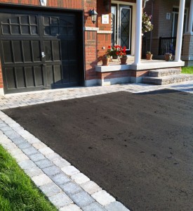 Driveway paving and Interlocking walkway