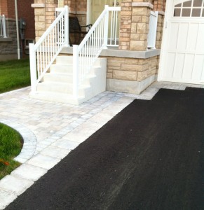 Driveway paving and Interlocking walkway