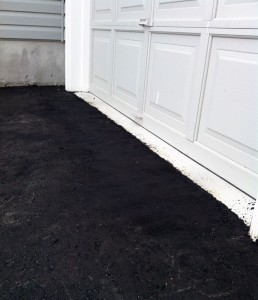 Driveway near Garage